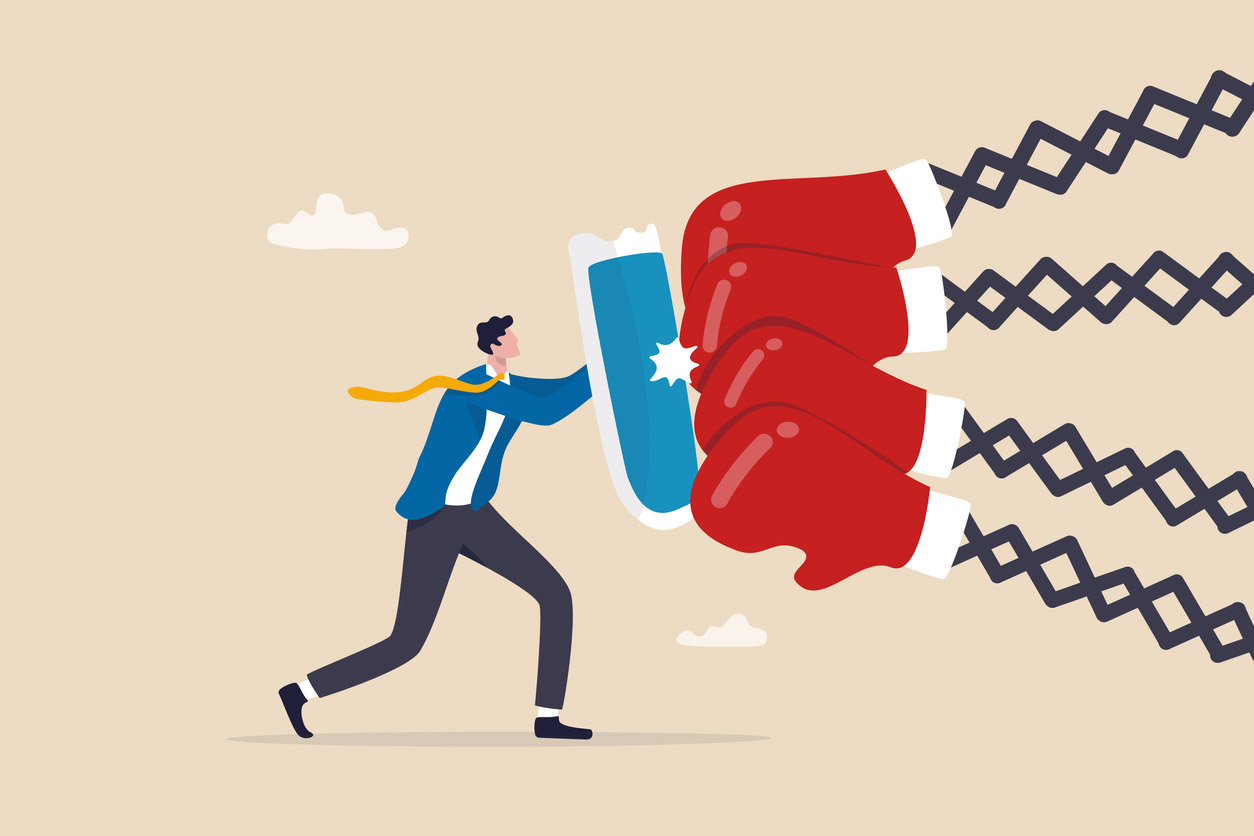 fighting person